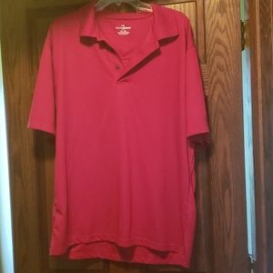 Grand slam XXL red golf polo shirt